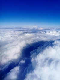 Low angle view of clouds in sky