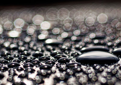 Full frame shot of water drops