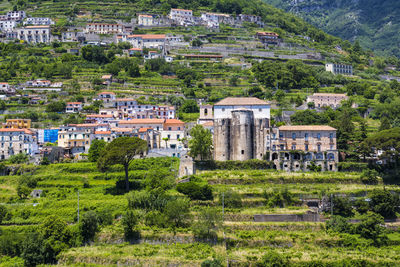 Buildings in a town