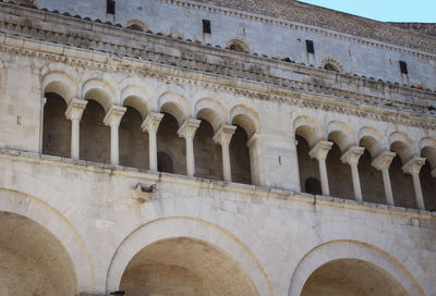 Low angle view of historical building