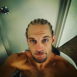 Close-up portrait of woman