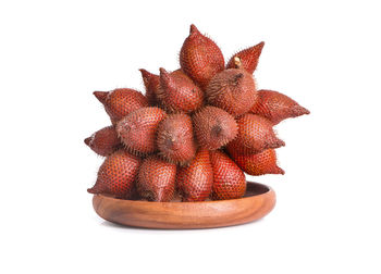 Close-up of strawberries on white background