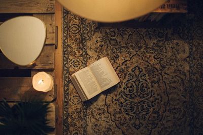 Close-up of food on table