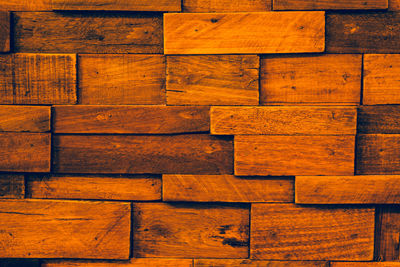 Full frame shot of wooden floor