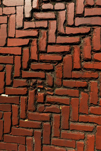 Full frame shot of brick wall