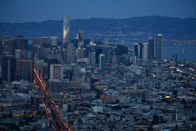 Aerial view of cityscape