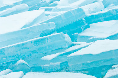 Close-up of snow