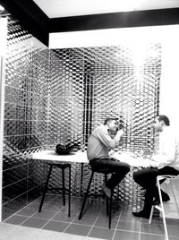 View of chairs and table