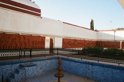 View of building against blue sky