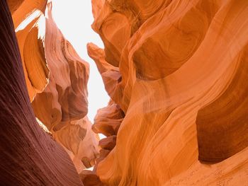 Rock formations at canyon