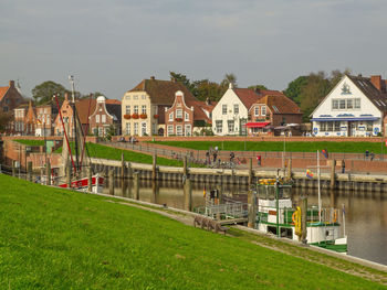 Greetsiel at the north sea