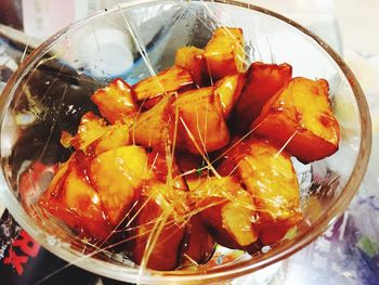 Close-up of food in bowl