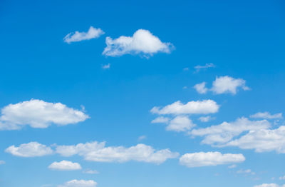 Low angle view of clouds in sky