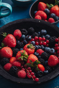 Close-up of strawberries