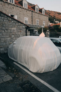 Car cover in dubrovnik