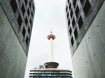 Low angle view of buildings against sky