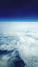 Scenic view of snow covered landscape