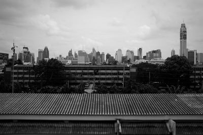 Cityscape against sky