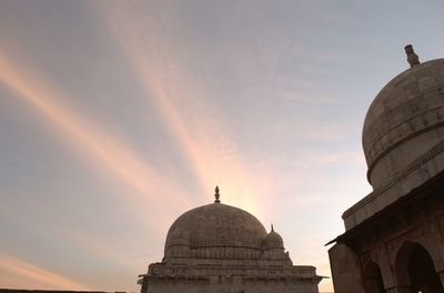 Low angle view of cathedral against sky