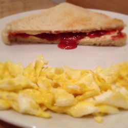 Close-up of food in plate
