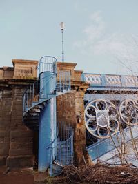 Built structure against blue sky