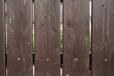 Full frame shot of wooden wall