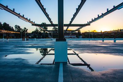 Scenic view of bridge against sky