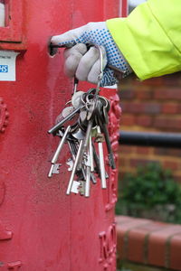 Postbox keys