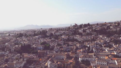 Aerial view of cityscape