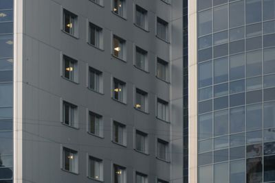 Full frame shot of modern building
