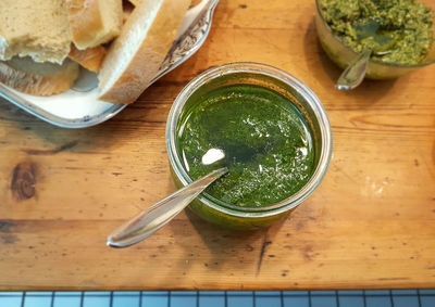 Close up of food on table