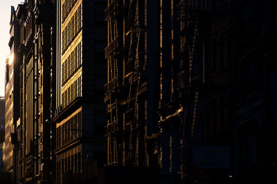 Low angle view of modern building