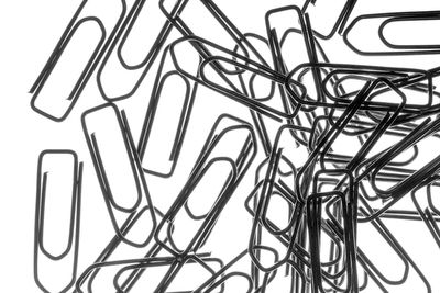 Low angle view of metallic structure