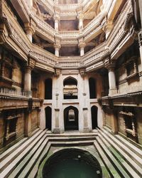 Ancient architecture of stepwell.