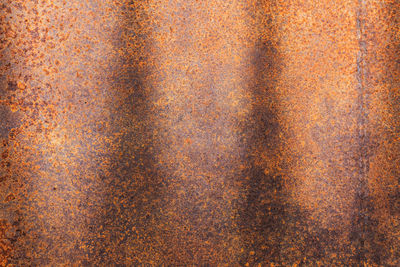 Full frame shot of rusted iron