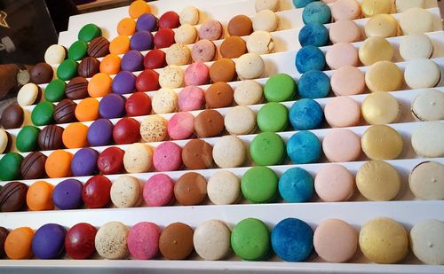 Colored macaroon biscuits for sale