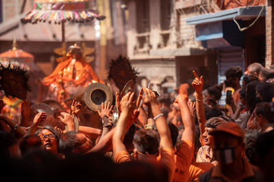 Bisket jatra was observed by people from the newari community in the bhaktapur district. 