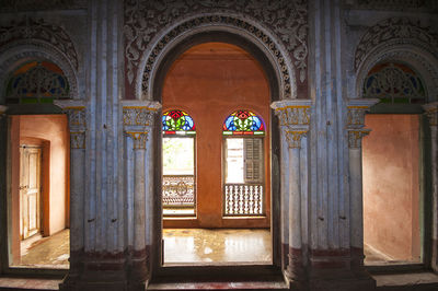 Interior of church