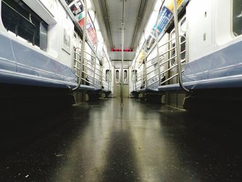 Interior of bridge