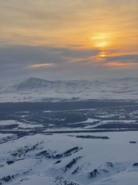 Altay mountains in a sunset 