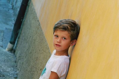 Portrait of boy