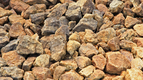 Full frame shot of rocks