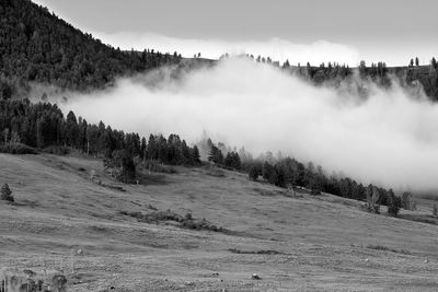 Panoramic view of landscape against sky