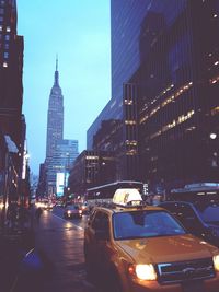 Modern buildings in city