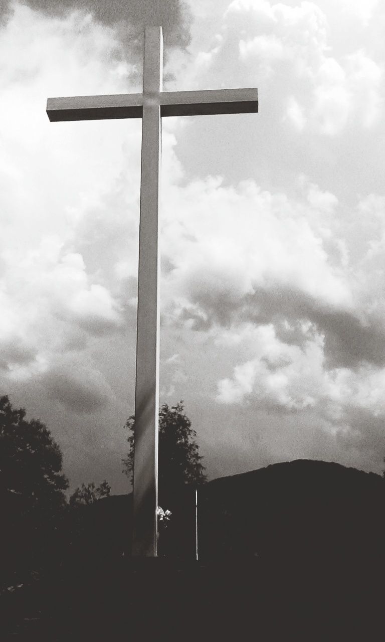 sky, cloud - sky, low angle view, cloud, cloudy, wind turbine, windmill, wind power, environmental conservation, alternative energy, silhouette, pole, renewable energy, tree, communication, guidance, road sign, cross, street light, fuel and power generation