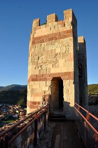 Low angle view of historical building