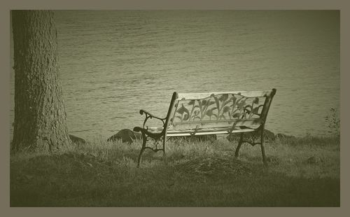 Chairs on beach