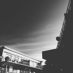 Low angle view of building against sky