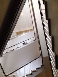 Staircase in modern building