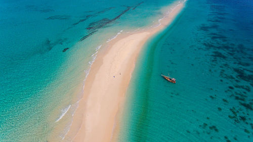 Sandbank, zanzibar island